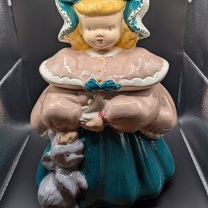 1940s Regal Pottery Ceramic Goldilocks Cookie Jar - RARE